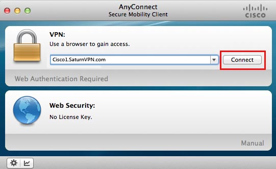 Installing the anyconnect client for mac